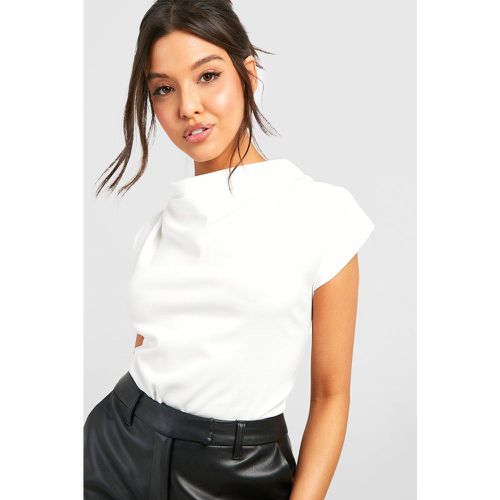 Blouse À Épaulettes Et Col Bénitier - 36 - boohoo - Modalova