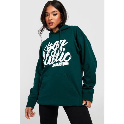 Petite" - Sweat À Capuche À Slogan Dsgn Studio - S - boohoo - Modalova