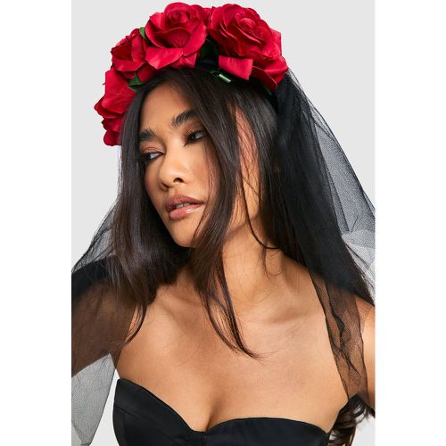 Voile À Roses - Halloween - One Size - boohoo - Modalova