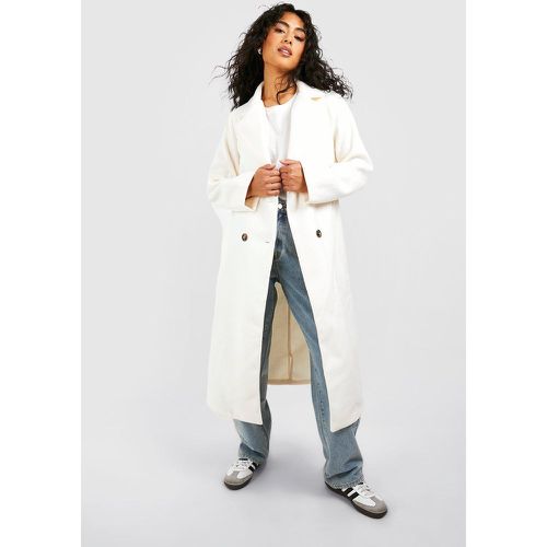 Manteau Long Croisé - 36 - boohoo - Modalova