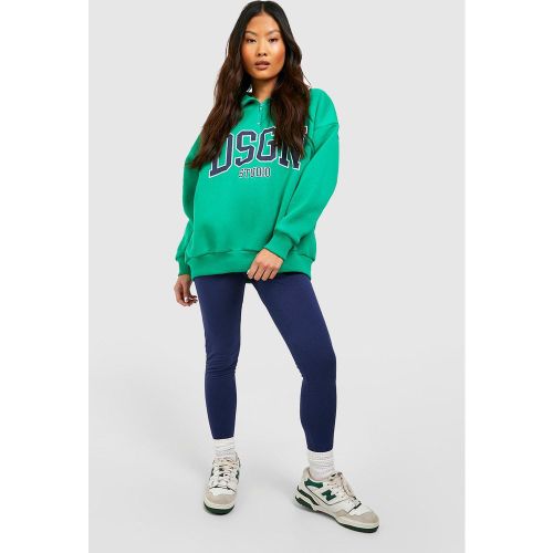 Petite" - Survêtement Zippé À Slogan - S - boohoo - Modalova