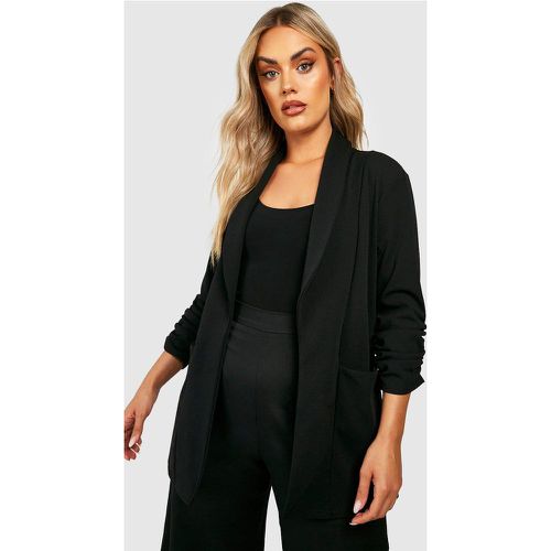 Grande Taille - Blazer À Manches Froncées - 46 - boohoo - Modalova