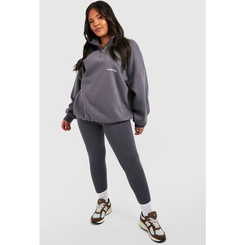 Grande Taille - Ensemble Oversize Avec Sweat Et Legging - 44 - boohoo - Modalova