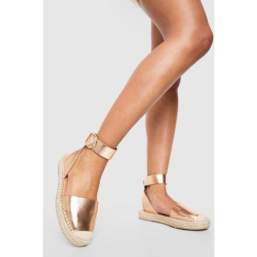 Espadrilles Mé"Tall"isées - 38 - boohoo - Modalova