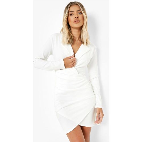 Robe Blazer Portefeuille - 36 - boohoo - Modalova