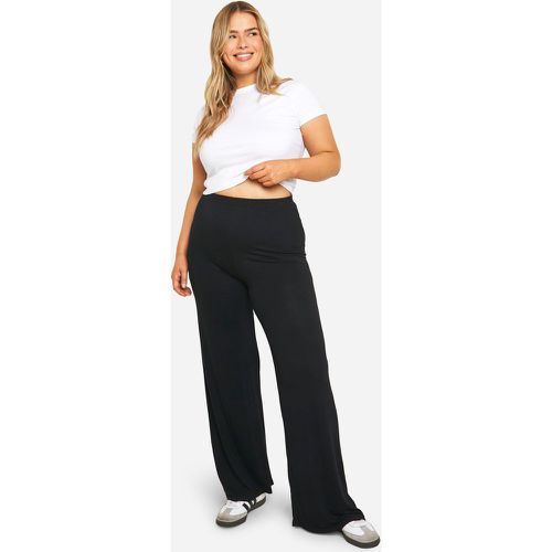 Grande Taille - Pantalon Large Basique En Jersey - 44 - boohoo - Modalova