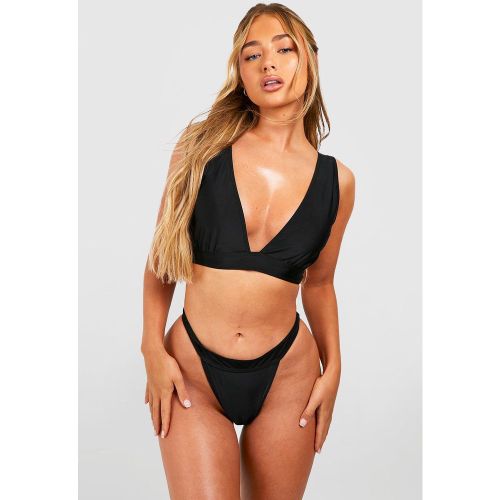 Bas De Maillot Tanga Taille Haute - 34 - boohoo - Modalova