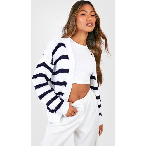 Cardigan À Rayures - S - boohoo - Modalova