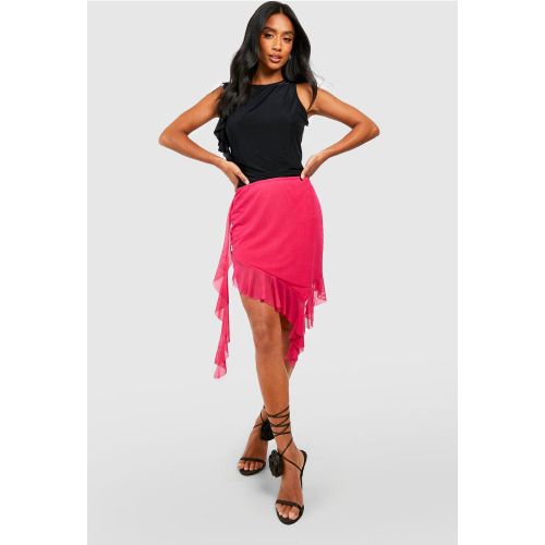 Petite" - Mini-Jupe À Volants - 12 - boohoo - Modalova