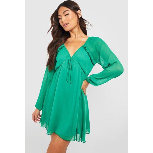 Robe Patineuse Nouée - / - 38, / - boohoo - Modalova