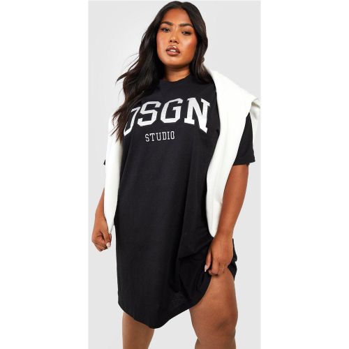 Grande Taille - Robe T-Shirt Oversize - 44 - boohoo - Modalova