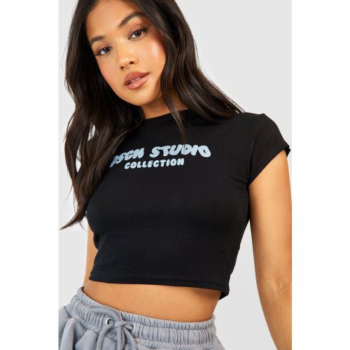 Petite" - T-Shirt À Slogan Baby - 34 - boohoo - Modalova