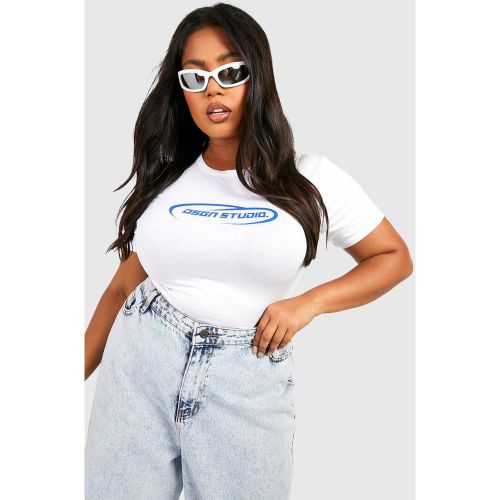 Grande Taille - T-Shirt À Slogan Dsgn Studio - 44 - boohoo - Modalova