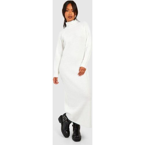 Robe Pull Côtelée À Col Roulé - 36 - boohoo - Modalova