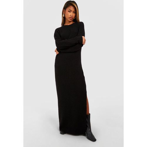 Robe Longue Côtelée Douce - 36 - boohoo - Modalova