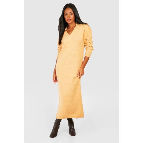 Robe Longue À Col Polo - 36 - boohoo - Modalova