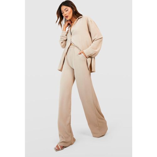 Pantalon De Costume Large Texturé - 42 - boohoo - Modalova