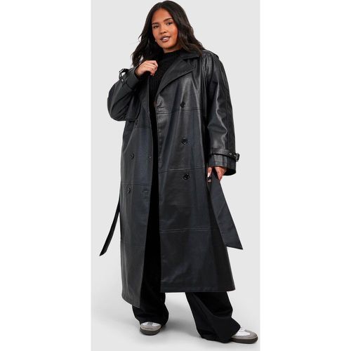 Grande Taille - Trench Long - 46 - boohoo - Modalova