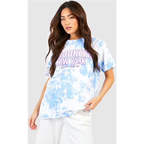 Grande Taille - T-Shirt Tie Dye Imprimé - S - boohoo - Modalova