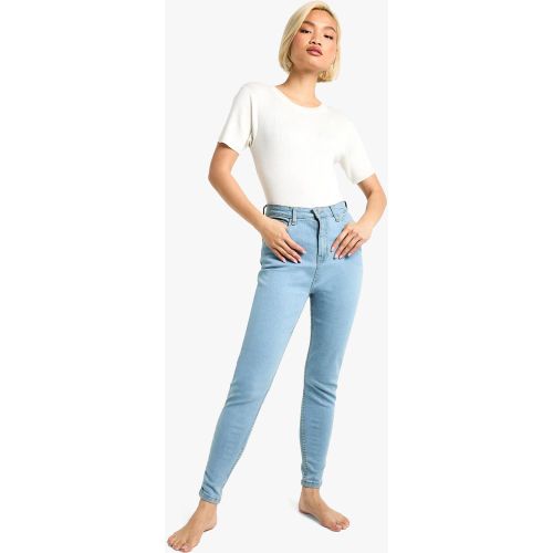 Jean Skinny Push-Up Taille Haute - 34 - boohoo - Modalova