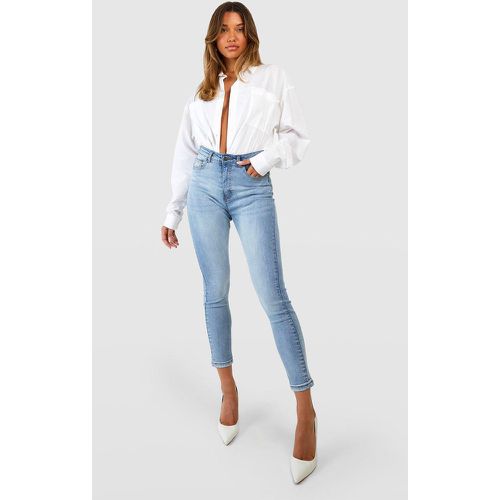 Jean Skinny Push-Up Taille Haute - 40 - boohoo - Modalova