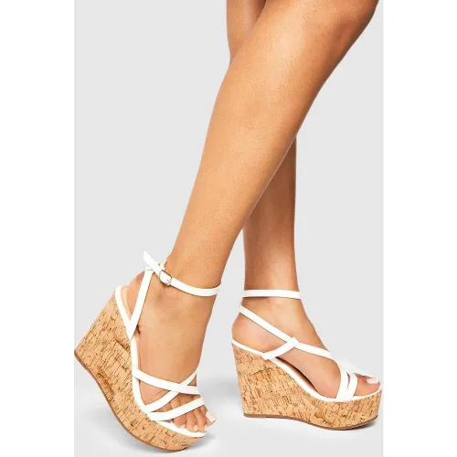 Chaussures À Talon Compensé - Pointure Large - 36 - boohoo - Modalova