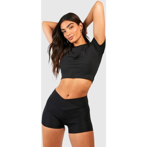 Short Cycliste Taille Haute - 36 - boohoo - Modalova