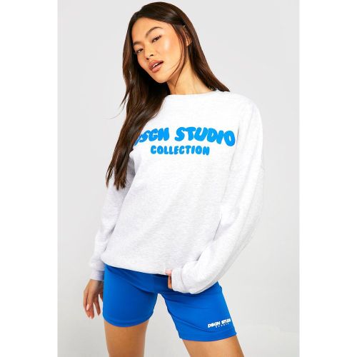 Sweat Oversize À Slogan Imprimé - S - boohoo - Modalova