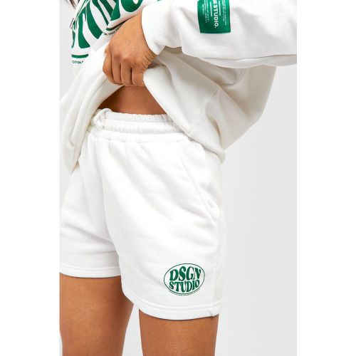 Petite" - Survêtement À Slogan Dsgn Studio - Blanc Écru - S, Blanc Écru - boohoo - Modalova