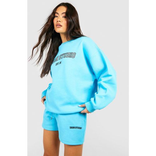 Sweat Oversize À Écusson Dsgn Studio - S - boohoo - Modalova