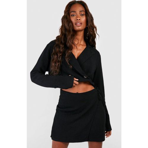 Blazer Court - Noir - 36, Noir - boohoo - Modalova