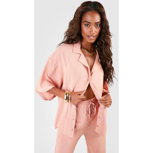 Chemise Ample À Manches Courtes - 36 - boohoo - Modalova