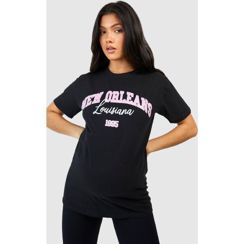 Maternité - T-Shirt De Grossesse Imprimé - S - boohoo - Modalova