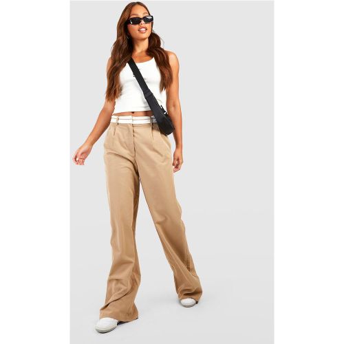 Tall" - Pantalon Large De Tailleur - 44 - boohoo - Modalova