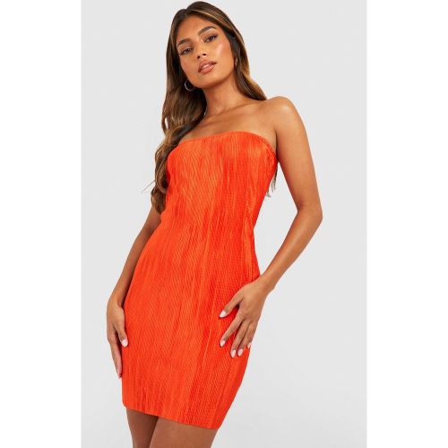 Robe Courte Plissée - 34 - boohoo - Modalova