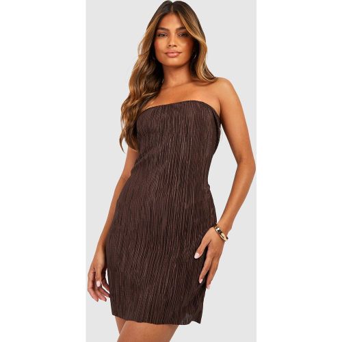 Robe Courte Plissée - 34 - boohoo - Modalova