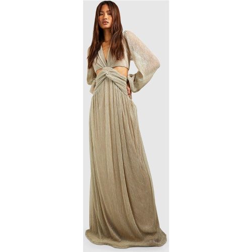 Tall" - Robe Longue Plissée - 42 - boohoo - Modalova