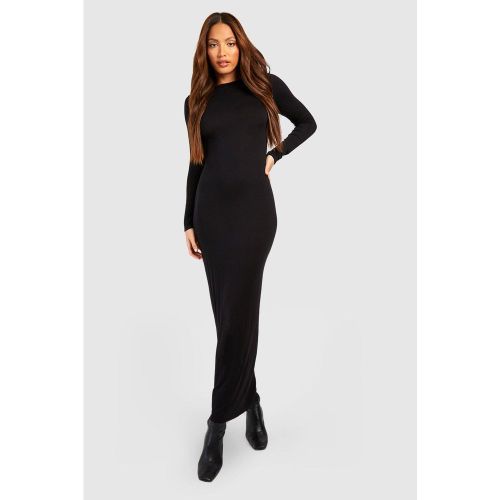 Tall" - Robe Longue Basique À Manches Longues - 40 - boohoo - Modalova