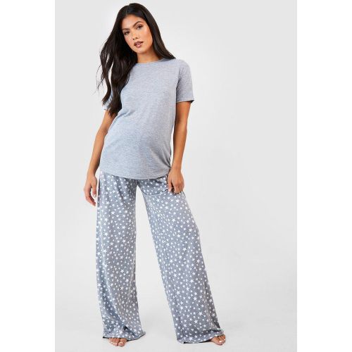 Maternité - Pyjama De Grossesse Imprimé Étoiles - 36 - boohoo - Modalova