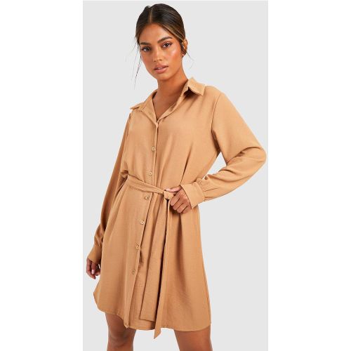 Robe Chemise Nouée - 38 - boohoo - Modalova