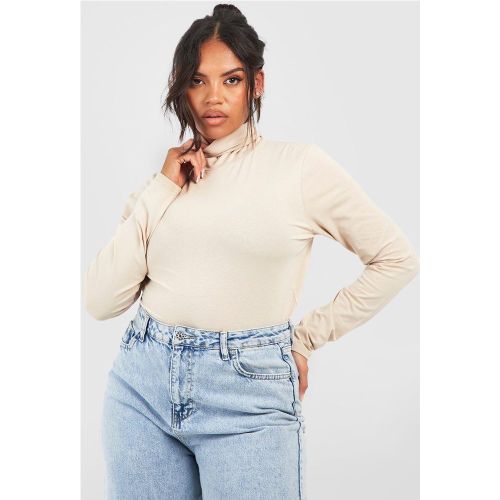 Grande Taille - Top Premium À Col Roulé - 48 - boohoo - Modalova