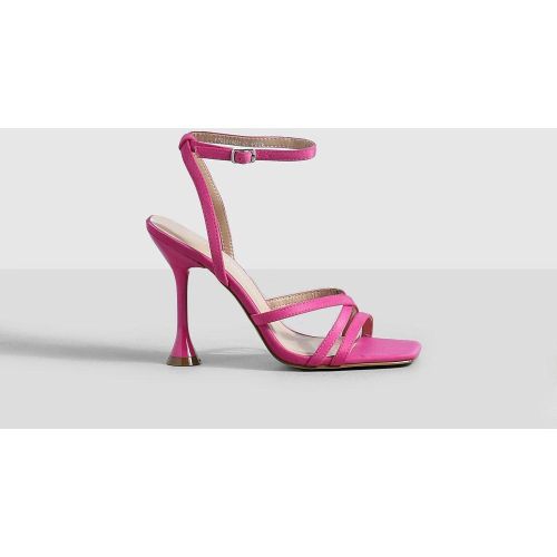 Sandales À Talon Flare Et Brides - 36 - boohoo - Modalova