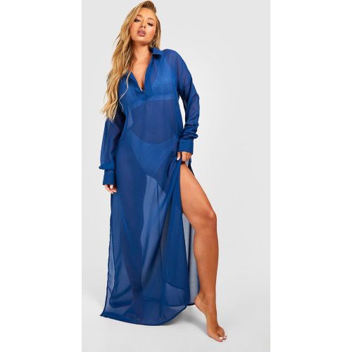 Tunique De Plage Longue - M - boohoo - Modalova