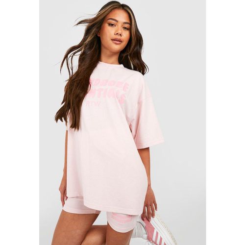 Ensemble Oversize Avec T-Shirt Et Short - S - boohoo - Modalova