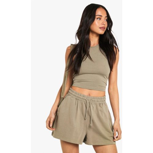 Ensemble Avec Top À Dos Nageur Et Short Jogging - Xs - boohoo - Modalova