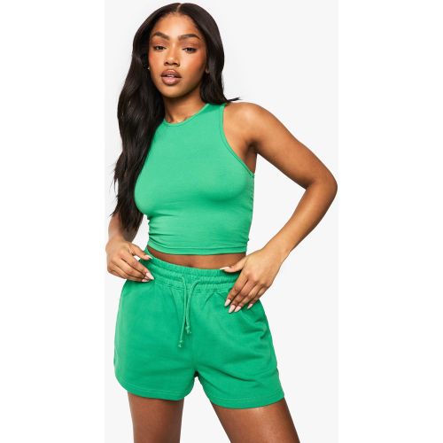 Ensemble Avec Top À Dos Nageur Et Short Jogging - L - boohoo - Modalova