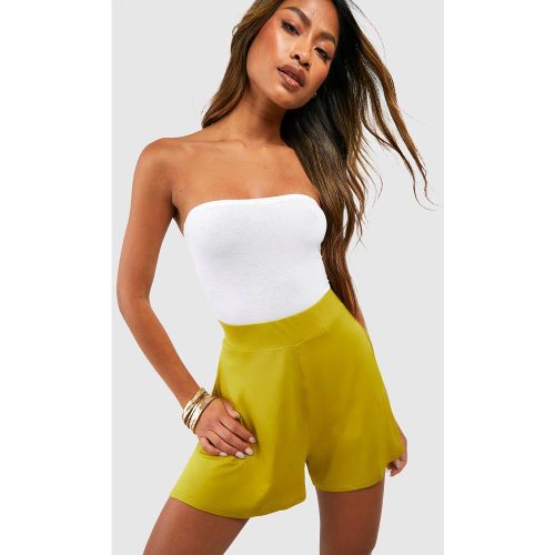 Short Large En Jersey - 34 - boohoo - Modalova