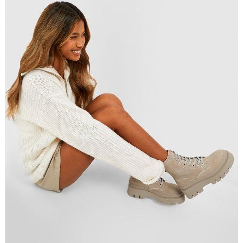 Bottines De Randonnée Plateformes Doubles - 36 - boohoo - Modalova