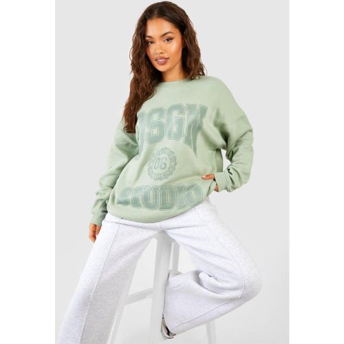 Sweat Oversize À Slogan Dsgn Studio - S - boohoo - Modalova