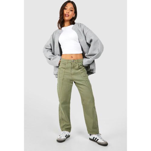 Petite" - Jean Mom Délavé - 36 - boohoo - Modalova